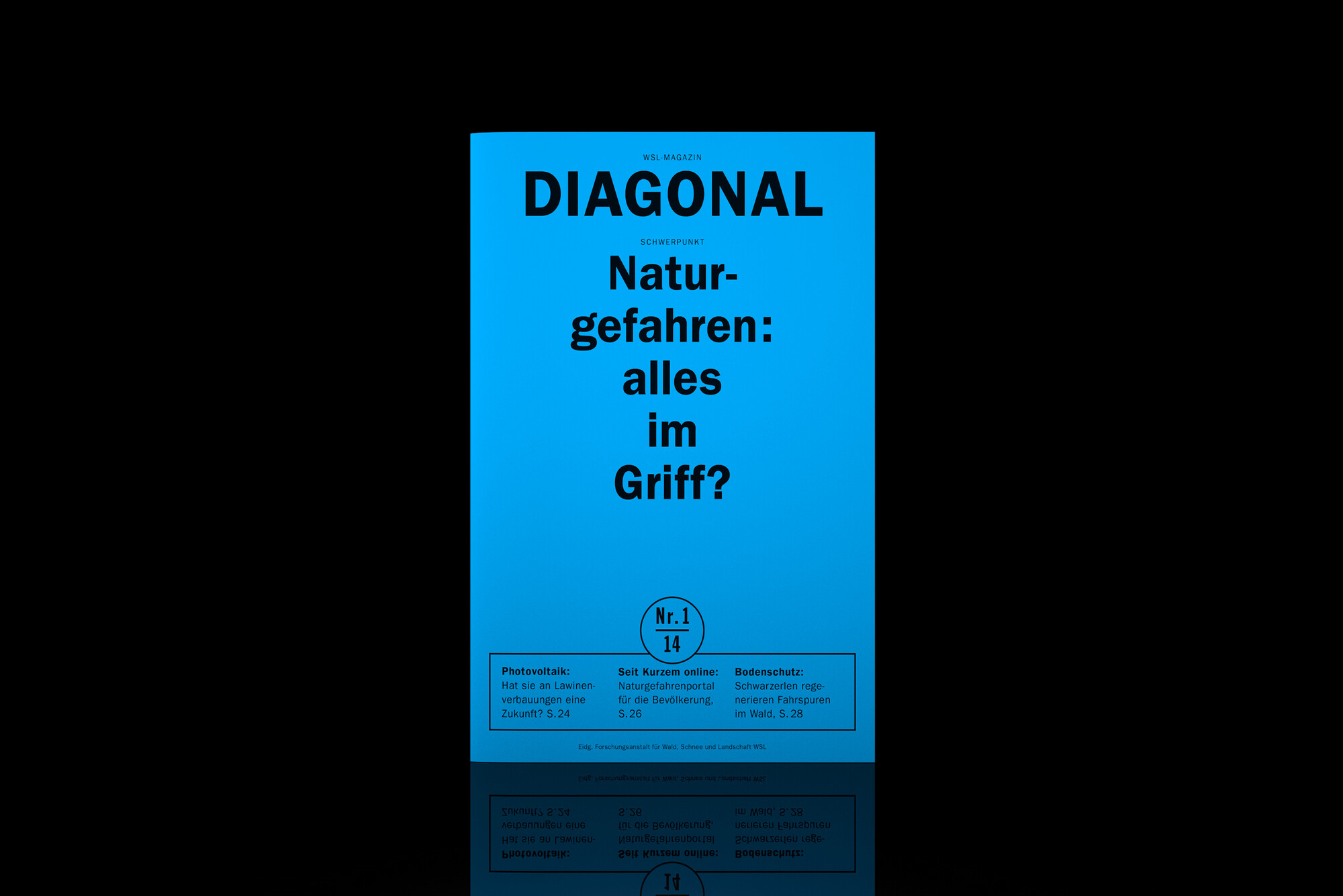 Wsl Diagonal Raffinerie Broschuere Cover Blau